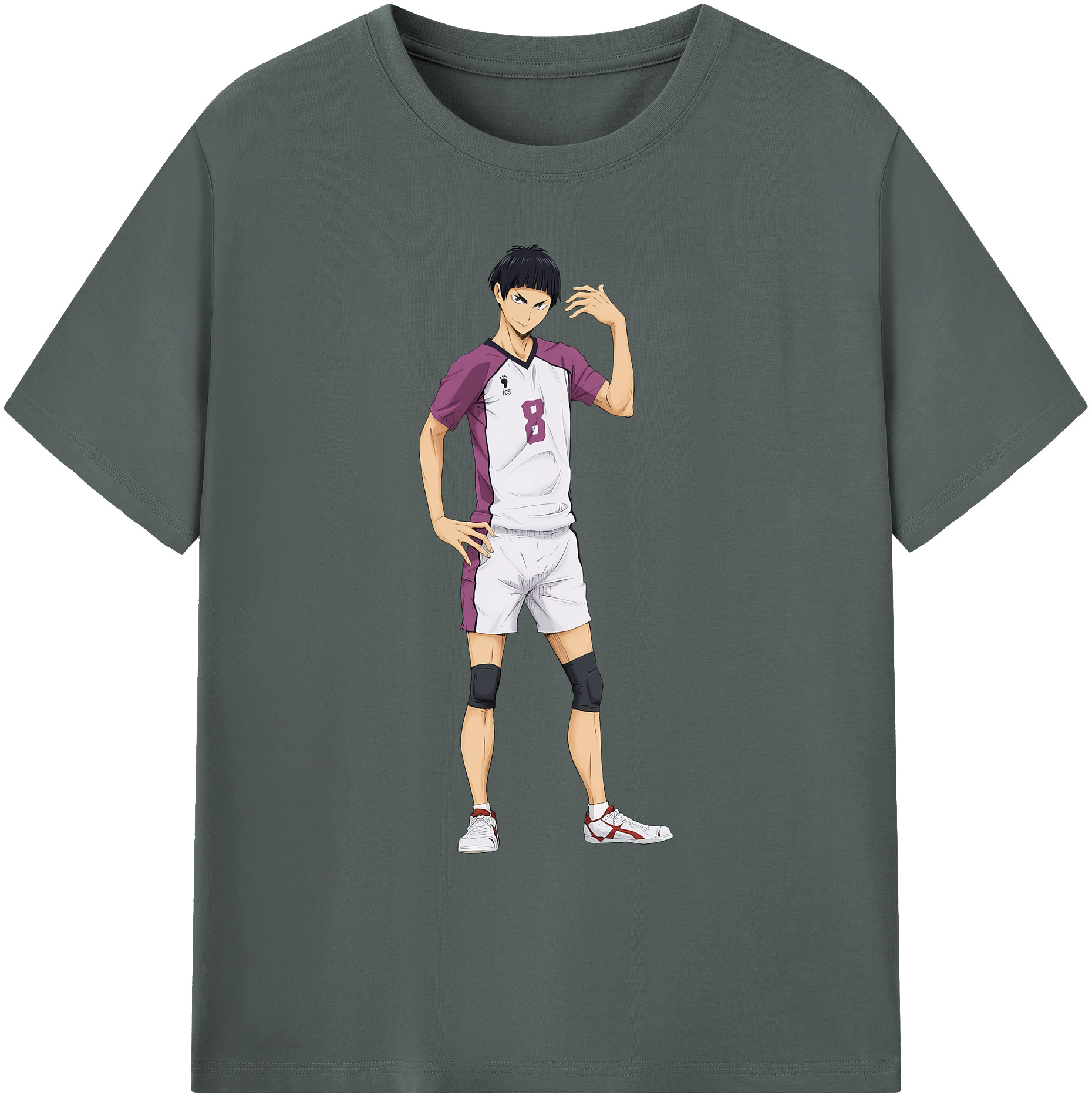 （画像用） ハイキュー!! Haikyu!! 綿100％ メンズ半袖Tシャツ｜肌触りやわらか＆通気性